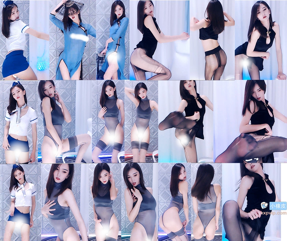 【虎牙 明宇小鱼儿】新增千元大尺定制集 极品御姐 森林盛宴！原版无水~(4V/409M)