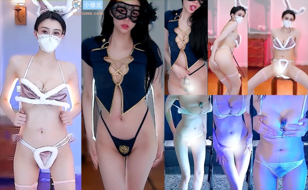 【CC 白**】新增千元大尺定制热舞 丁字PP森林 黑纱新娘清凉空姐 (4V/1.35G/32分46)