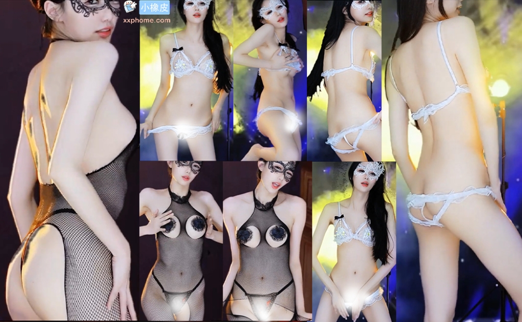 【XX 白**】最新大尺定制热舞 中秋特辑 疯狂森林！(3V/795M/10分29)