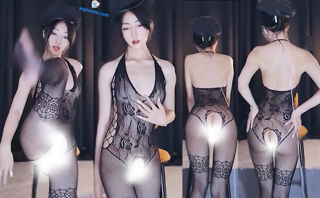 【XX 星*】土豪千元大尺定制热舞 连体空挡网衣 劲爆精彩风光！(1V/3分42)