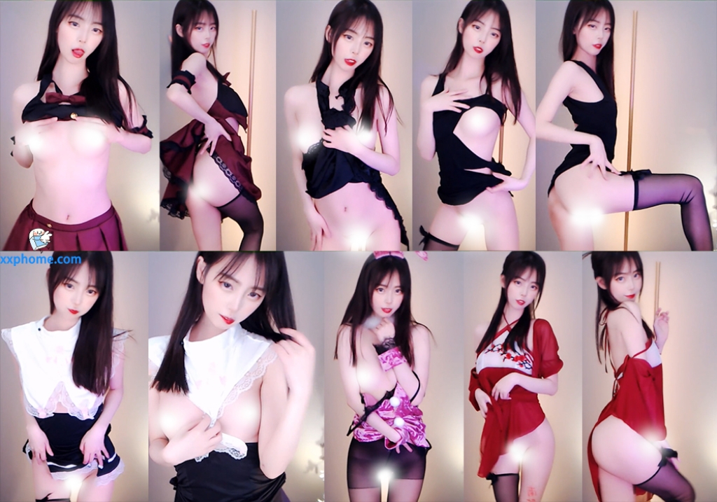 【XX 椰***】土豪大尺定制热舞 清纯嫩妹 真空白皙应有尽有！(6V/26分34)