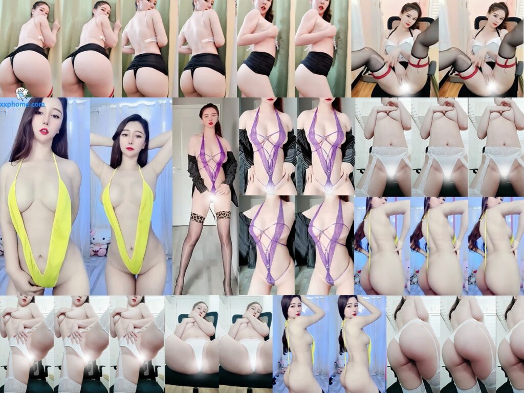 【XX 热舞尤猫】高价大尺内衣定制热舞 超清凉情趣连体紧勒 裸背巨乳半球 超美屁股蛋！爆炸身材 (4V/7分41)