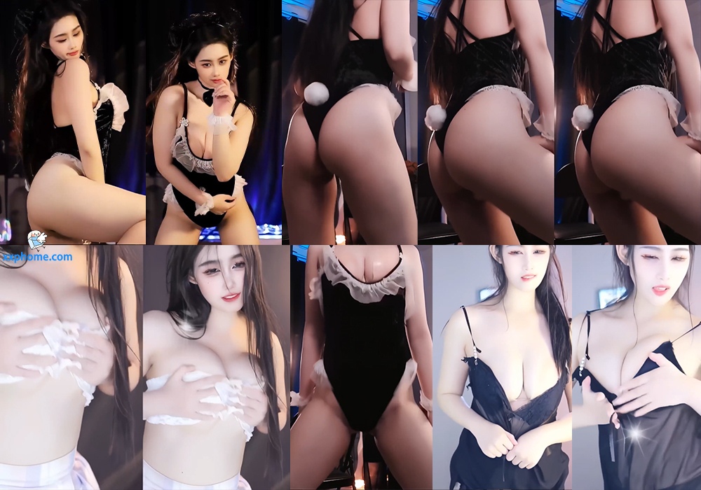 【虎牙 沫*】大尺情趣定制热舞 半球乳贴 巨乳揉胸超柔软！(4V/11分18)