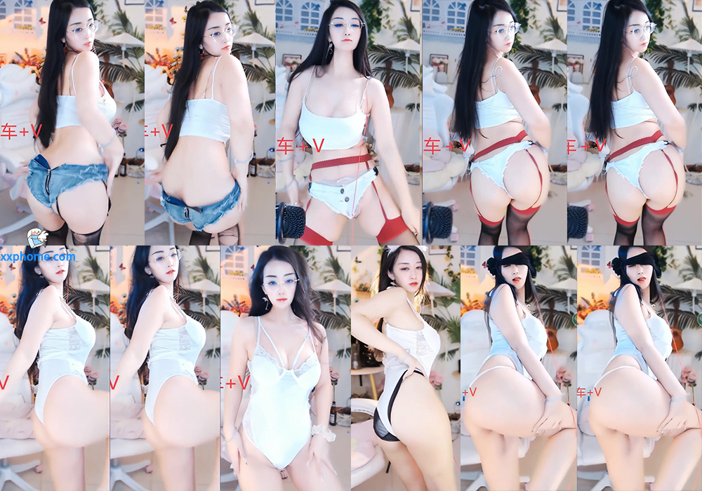 【乐嗨 湿湿***】直播大尺露内热舞 褪裤雪白大屁股！(4V/9分23)