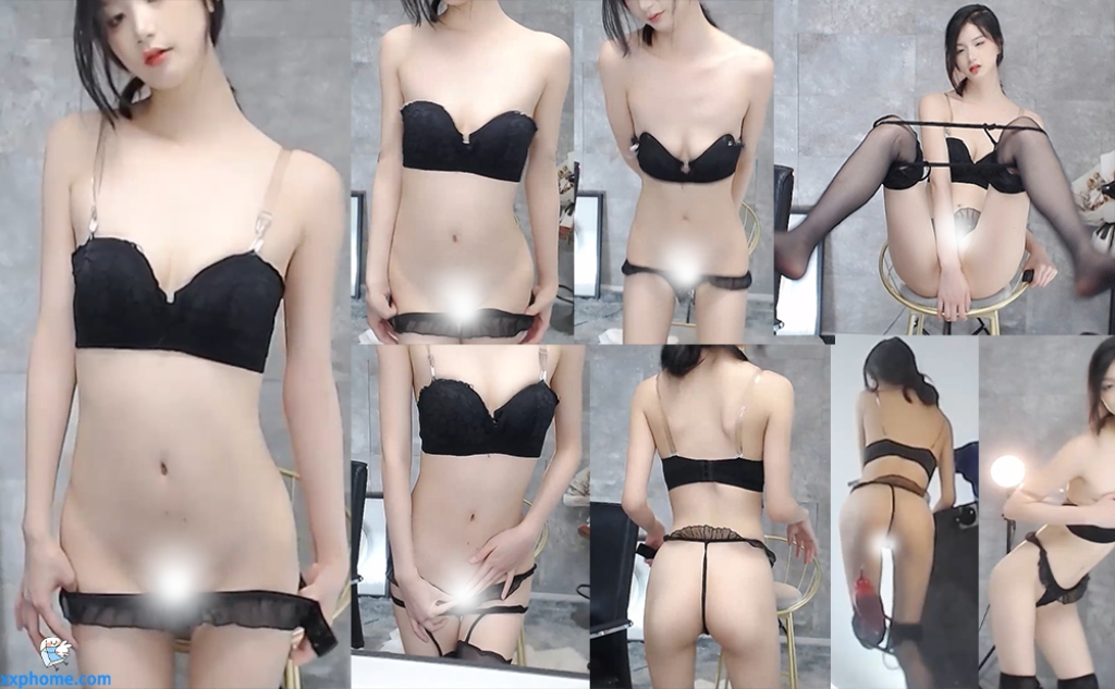 【XX 耶耶】大尺内衣定制热舞 丁字褪内森林 苗条长腿翘臀嫩妹！(1V/10分05)