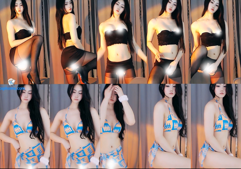 【XX 鱼**】大尺定制热舞 开裆黑丝真空森林 美乳甩胸精彩葡萄！(2V/8分13)