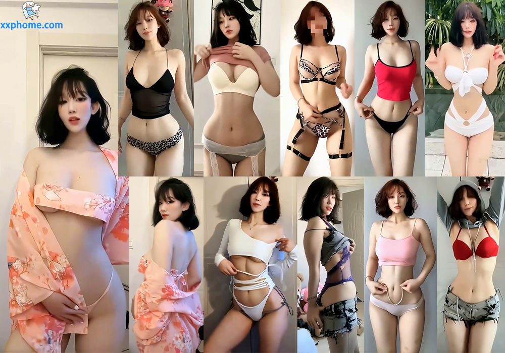 【抖音 纯种阿江】215万粉丝网红大尺内衣定制热舞 身材热辣 爆乳细腰抖波！(17V/8分35)